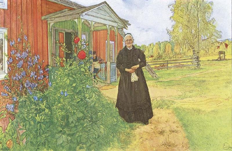 Carl Larsson Father and Mother oil painting picture